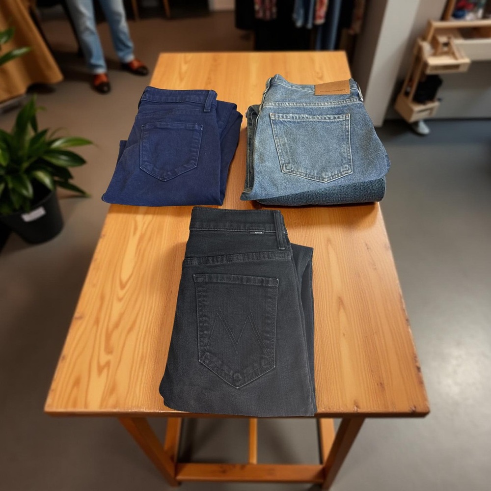 MOTHER The Super Swooner, Citizens of Humanity Emerson, and LAGENCE Denim Jeans